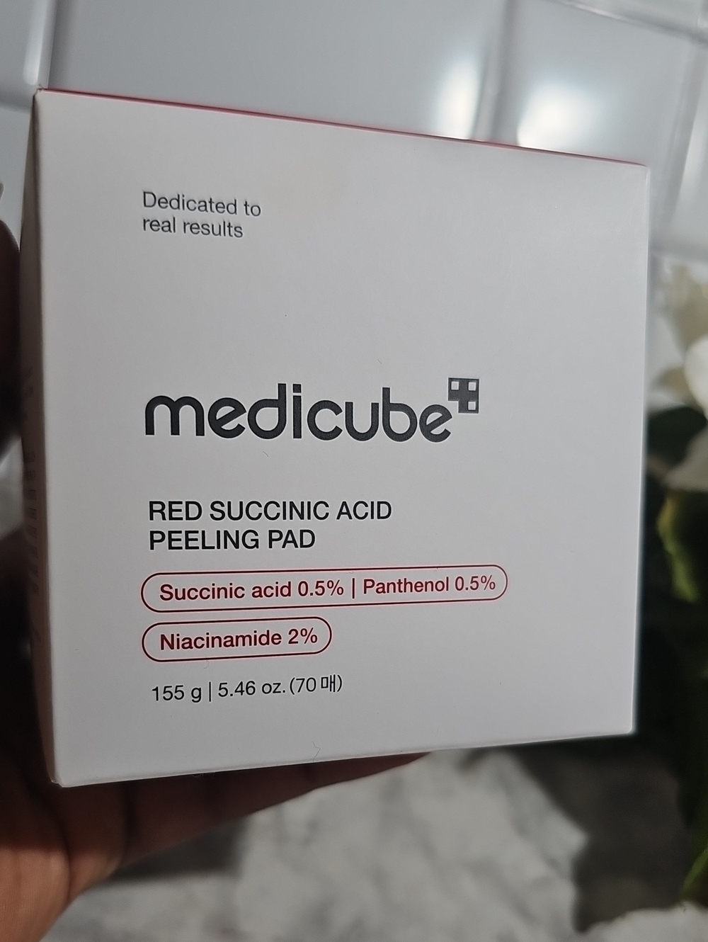 Medicube Red Succinic Acid Peeling Pad - Red Toner Pads!